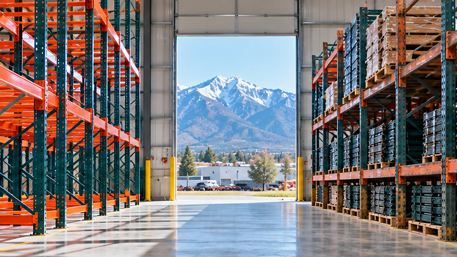 New and used pallet racking options for a Salt Lake City warehouse