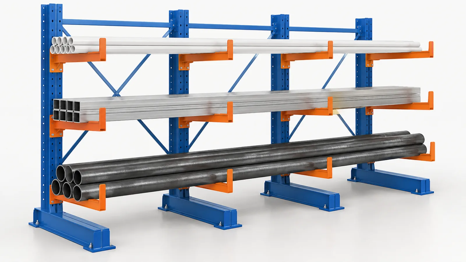 Guide to organizing pipe storage on cantilever racking