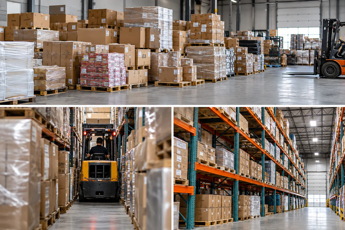 Warehouse pallet storage in St. George, Utah